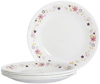 Corelle Essential Series Floral Fantasy - Small Plate, 6 Pcs Set