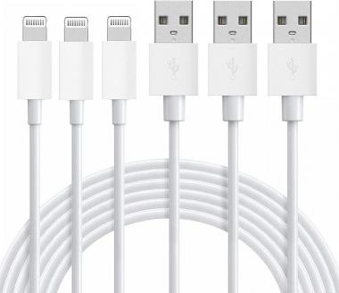 iPhone Charger Cable 3Pack 6FT, Tynokun [Apple MFi Certified] Lightning to USB Cable iPhone Fast Charger Original Lightning Cable Compatible for iPhone 12/12 Pro/11/SE 2020/XS/XR/X/8/7, iPad, AirPods