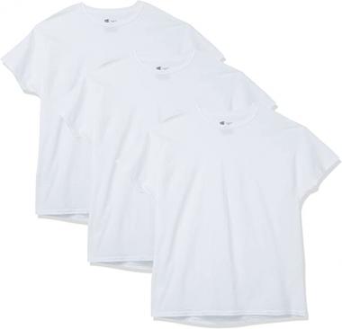 Hanes Big Men’s Tagless ComfortSoft Crew Undershirt Tall, Various Pack Size Options (3 Pack or 5 Pack)