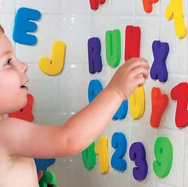 Numbers and Alphabets Set,ABC Letters and Numbers Educational Foam Baby Bath Letters and Perfect for Baby Preschool Kids Age 3 4 5 Years Bath Toys (Color Random )