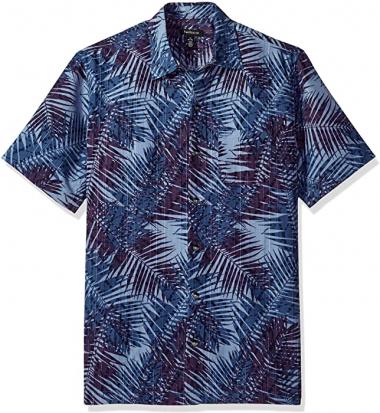 Van Heusen Men's Oasis Printed Short Sleeve Shirt