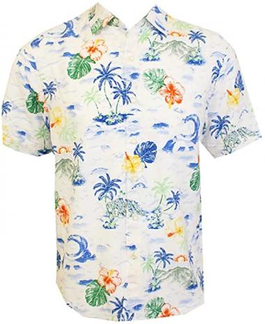 Tommy Bahama Veracruz Cay Wave Break Camp Shirt