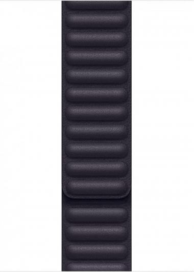 Apple Watch Band - Leather Link (45mm) - Ink - S/M