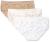 Warner's Women's Blissful Benefits No Muffin Top Cotton Stretch Lace Hipster Panties Multipack