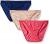 Vanity Fair Women's 3 Pack Illumination String Bikini Panty 18308