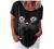 Womens Tops Dressy Casual Short Sleeve V Neck T Shirts Loose Funny Graphic Tees Tunic Cute Tops Summer T-Shirt Blouses