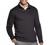 Van Heusen Men's Long Sleeve Never Tuck Jaspe Button Mock Pullover