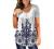 Beadchica Plus Size Tunic Tops For Leggings Casual Flowy Tshirts Ruched Blouses For Women