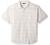 Van Heusen Men's Big and Tall White Washed Short Sleeve Button Down Plaid Slub Shirt