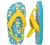 Toddler/Little Kid Flip Flops Girls & Boys Beach Sandals with Back Strap