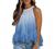 Womens Summer Tops 2022 High Neck Summer Boho Floral Halter Tank Tops Babydoll Ruffled Flowy Sleeveless Shirts Blouses