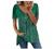 Women V-Neck Short Sleeve Lace Blouses Sexy Cutout Zip Up Cold Shoulder Tee Tops T-Shirts Summer Plus Size Flowy Tunic