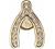 Crocs Jibbitz Gold Shoe Charms | Jibbitz for Crocs