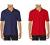 Hanes Men's X-Temp Short Sleeve Jersey Polo Shirt with Odor Control - 2 Pack