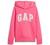 GAP Girls Fleece Arch Logo Pullover Hoodie