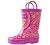 OAKI Kids Waterproof Rubber Rain Boots with Easy-On Handles