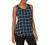 Van Heusen Women's Sleeveless Crewneck Woven Top