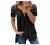 Plus Size Cold Shoulder Tops for Women Sexy Lace V Neck Short Sleeve T Shirts Casual Zipper Hollow Tunic Loose Tee Top