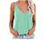 Womens Summer Tops Fashion V-Neck Spaghetti Strap Tank Tops Trendy Camisole Loose Fit Blouse Shirts with Cute Printing