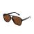 FEISEDY Vintage Retro 70s Plastic Aviator Sunglasses Women Men Classic Large Squared Frame B2751