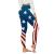 Smooto Tik Tok Leggings Women High Waist Workout Leggings Independence Day Leggings Running Tights Butt Lift Yoga Pants