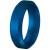 Knot Theory Silicone Wedding Ring Band for Men Women: Superior Non Bulky Rubber Rings - Premium Quality, Style, Comfort - Ideal Bands for Gym, Work, Hunting, Sports, and Travels