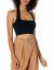 The Drop Women's Greta Fitted Square Neck Halter Sweater Bralette