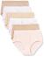 Hanes Ultimate Women's Brief Panties Pack, Breathable Briefs, Moisture-Wicking Brief Underwear, 6-Pack (Colors May Vary)