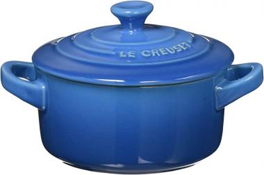 Le Creuset Stoneware Mini Round Cocotte, 8 oz., Marseille