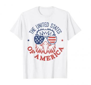 American Flag Patriotic Eagle United States Freedom TShirt T-Shirt