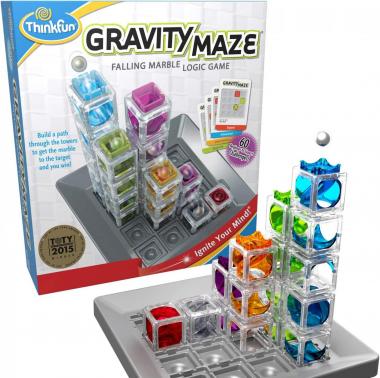 ThinkFun Gravity Maze Marble Run Brain Game and STEM Toy for Boys and Girls Age 8 and Up