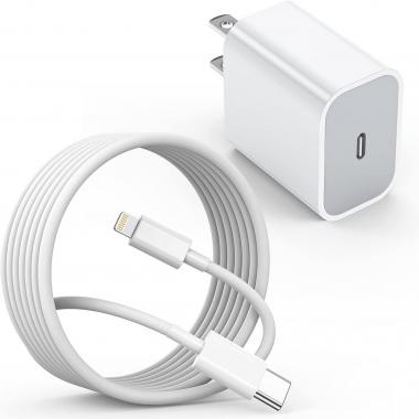 iPhone Fast Charger, Apple Fast Charger 20W USB C Type C Wall Charger【Apple MFI Certified】 6FT Fast iPhone Quick Charging USB C to Lightning Cable for iPhone 14/13/12/11/Pro/Pro Max/Mini/X/XR/SE/iPad