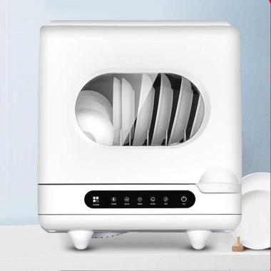 Red tide Household Dishwasher/Automatic Desktop Dishwasher/do not Need to Install / 72 ℃ high Temperature Without Dead Corner Washing / 4 Cleaning Modes/Tableware Storage Function