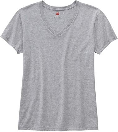 Hanes Women's Nano-T V-Neck T-Shirt