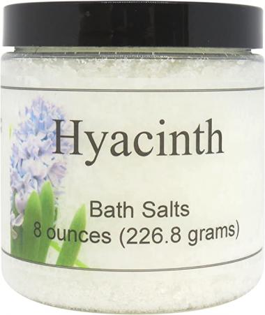 Hyacinth Bath Salts by Eclectic Lady, 8 ounces