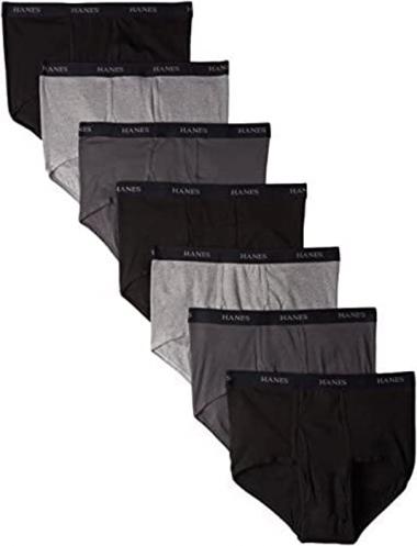 Hanes Ultimate Men's FreshIQ ComfortSoft Briefs 7-Pack