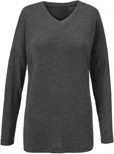 cabi Serenity TEE Heather Black