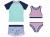 Eddie Bauer Little Girl's 4-Piece Mix & Match Swim Set