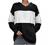 YRAETENM Fall Winter Hoodies for Women Color Blocked Long Sleeve Tops Casual Loose Blouse Comfortable Holiday Pullover