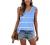 SAMPEEL Tank Tops for Women Summer Trendy V Neck Sleeveless Tee Shirts Women Casual Tee