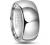 CROWNAL 2mm 4mm 6mm 8mm 10mm Tungsten Wedding Band Ring Men Women Plain Dome Polished Size Comfort Fit Size 3 to 17