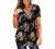 Beadchica Plus Size Tunic Tops For Leggings Casual Flowy Tshirts Ruched Blouses For Women