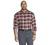 Van Heusen Men's Big and Tall Flex Long Sleeve Button Down Stretch Plaid Shirt