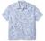 Van Heusen Men's Air Tropical Short Sleeve Button Down Poly Rayon Shirt