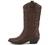 Soda Women's Red Reno Western Cowboy Pointed Toe Knee High Pull On Tabs Boots