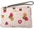 COACH WOMENS Corner Zip Wristlet In Canvas Leather