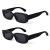 BUTABY Rectangle Sunglasses for Women Retro Driving Glasses 90’s Vintage Fashion Narrow Square Frame UV400 Protection