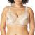 Playtex Women's Secrets Love My Curves Signature Floral Underwire Full Coverage Bra Us4422