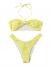 SOLY HUX Women's Criss Cross Halter Bikini Bathing Suits 2 Piece Swimsuits