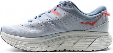 Hoka Gaviota 4 Women's Everyday Running Shoe - Blue Fog / Plein Air - Size 8